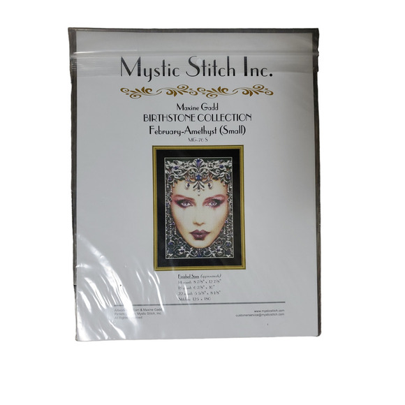 Mystic Stitch Maxinne Gadd Birthstone Collection Cross Stitch Birthstone Pattern - Picture 6 of 11